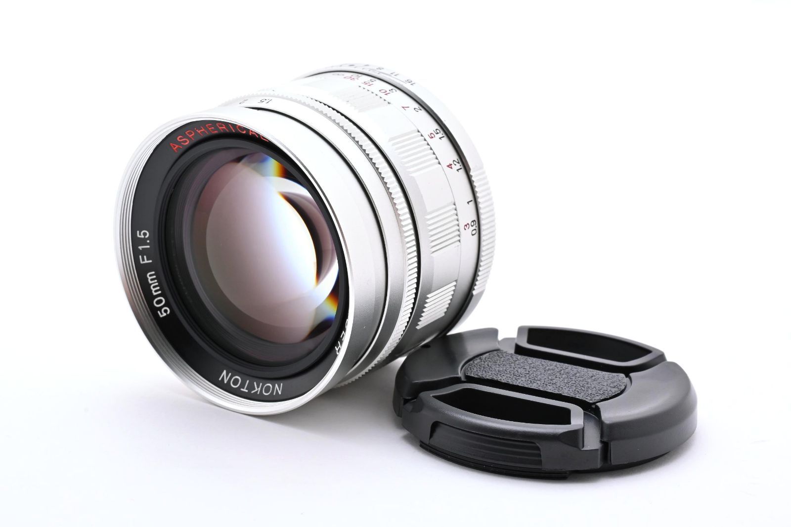 ★極上品★ フォクトレンダー Voigtlander NOKTON Aspherical 50mm F1.5 Lマウント RYME6768 #421