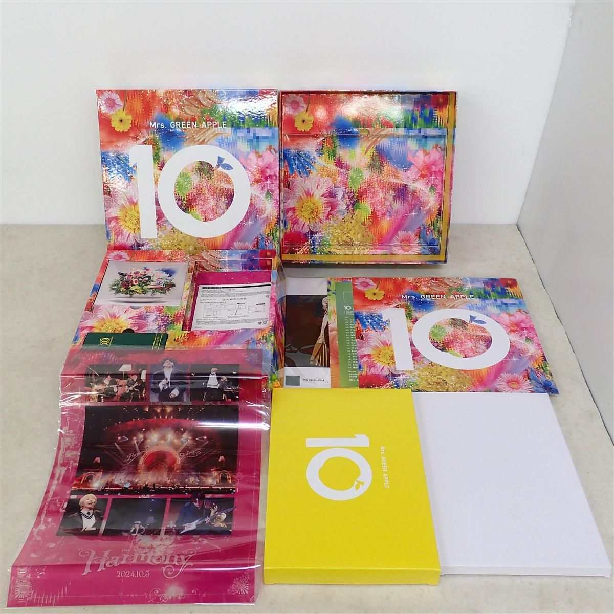 Mrs. GREEN APPLE 10 Harmony COMPLETE BOX Blu-ray 欠品【IO - メルカリ