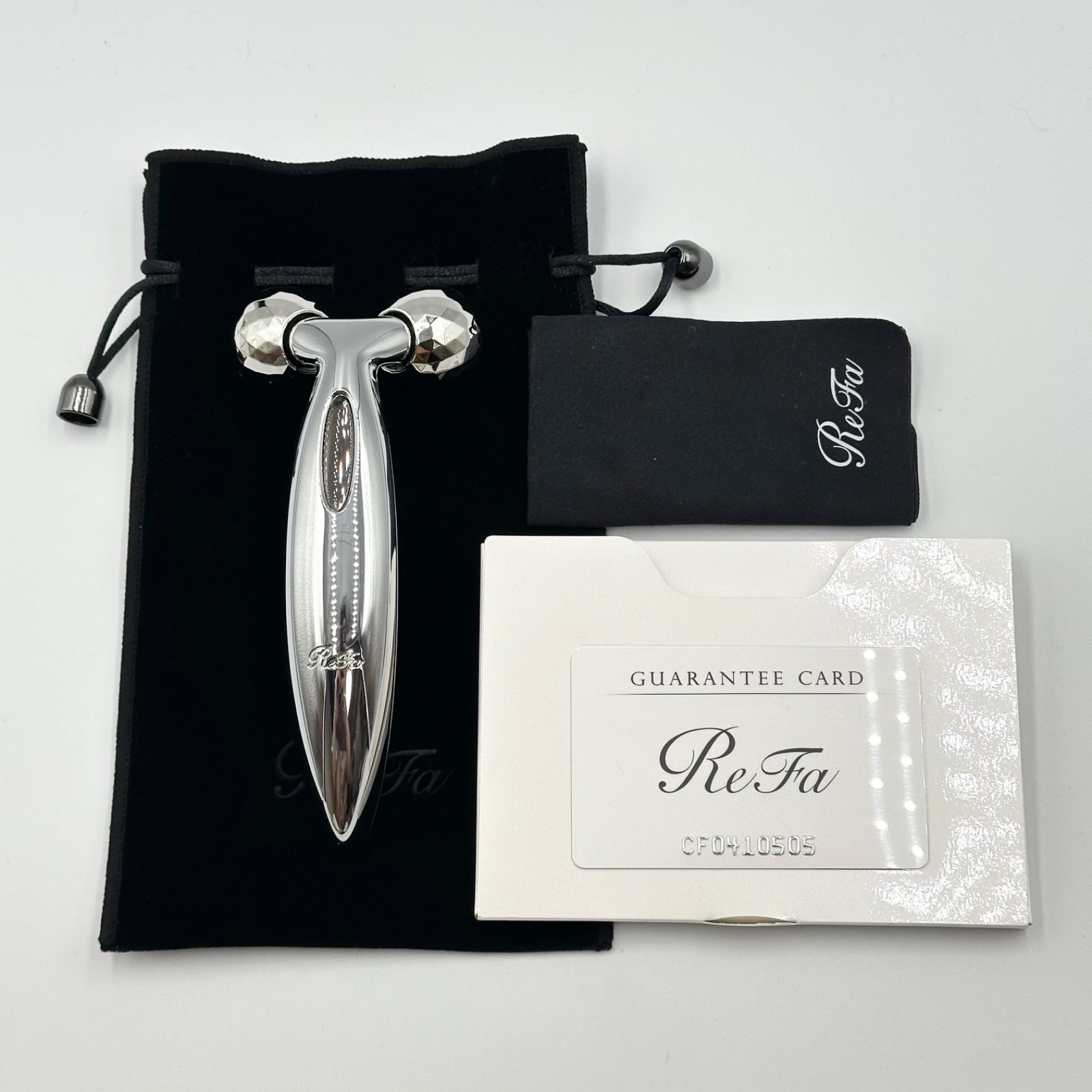 【新品未使用】ReFa カラットフェイス　美顔ローラー RF-CF1842B ReFa CARAT FACE リファ カラット フェイス 美顔ローラー RF- CF1842B