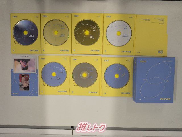 BTS Blu-ray MEMORIES OF 2021 トレカ V - メルカリ