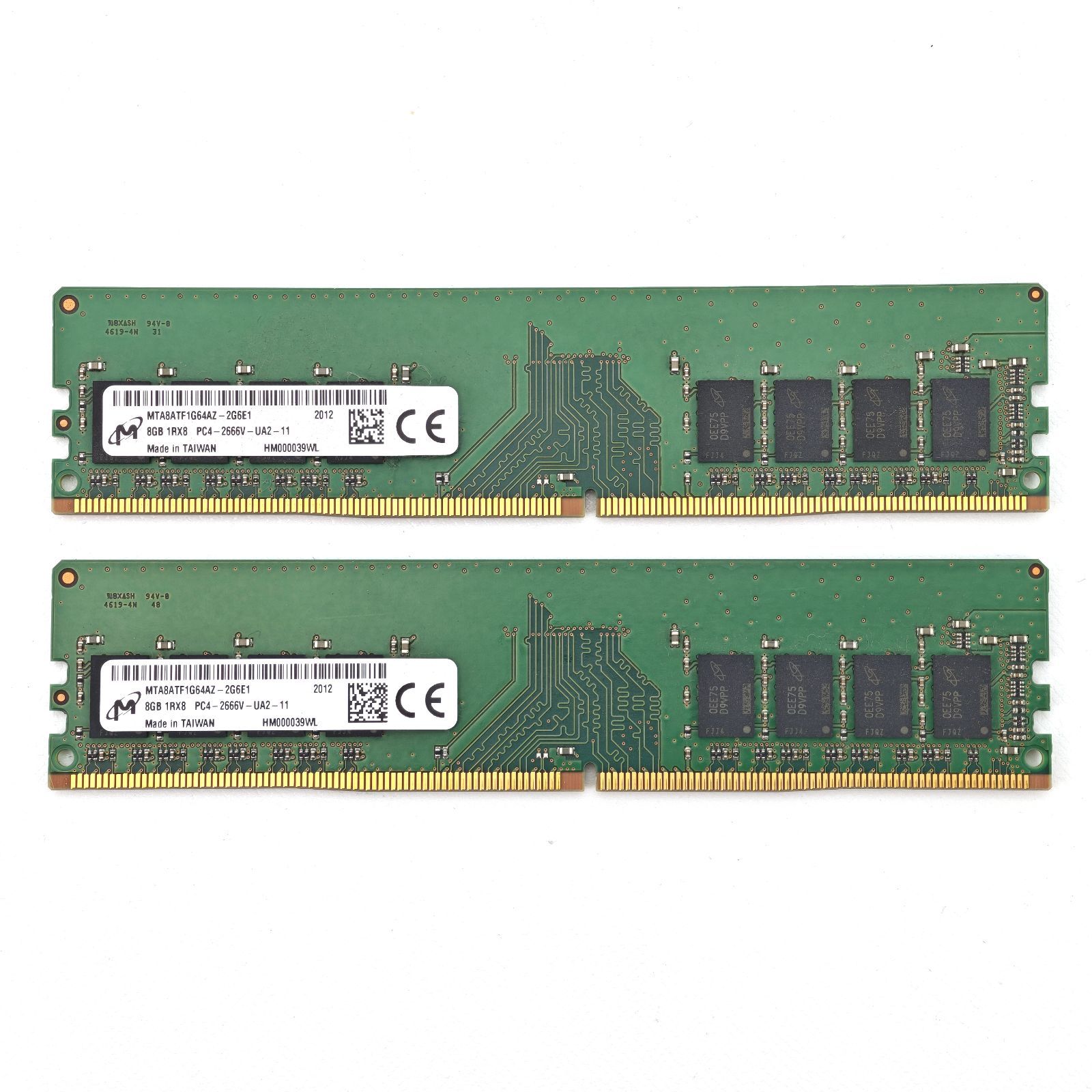 Micron DDR4-2666 8GB×2枚 16GB - メルカリ