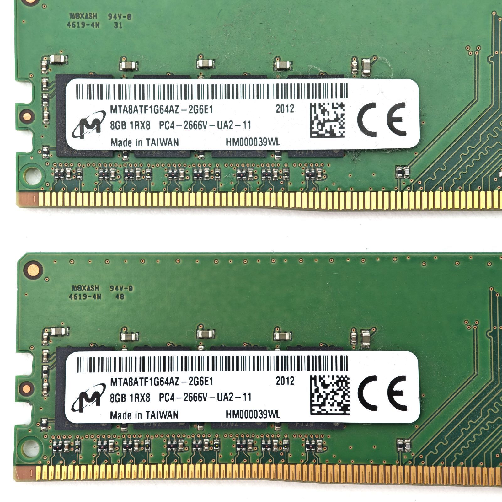Micron DDR4-2666 8GB×2枚 16GB - メルカリ