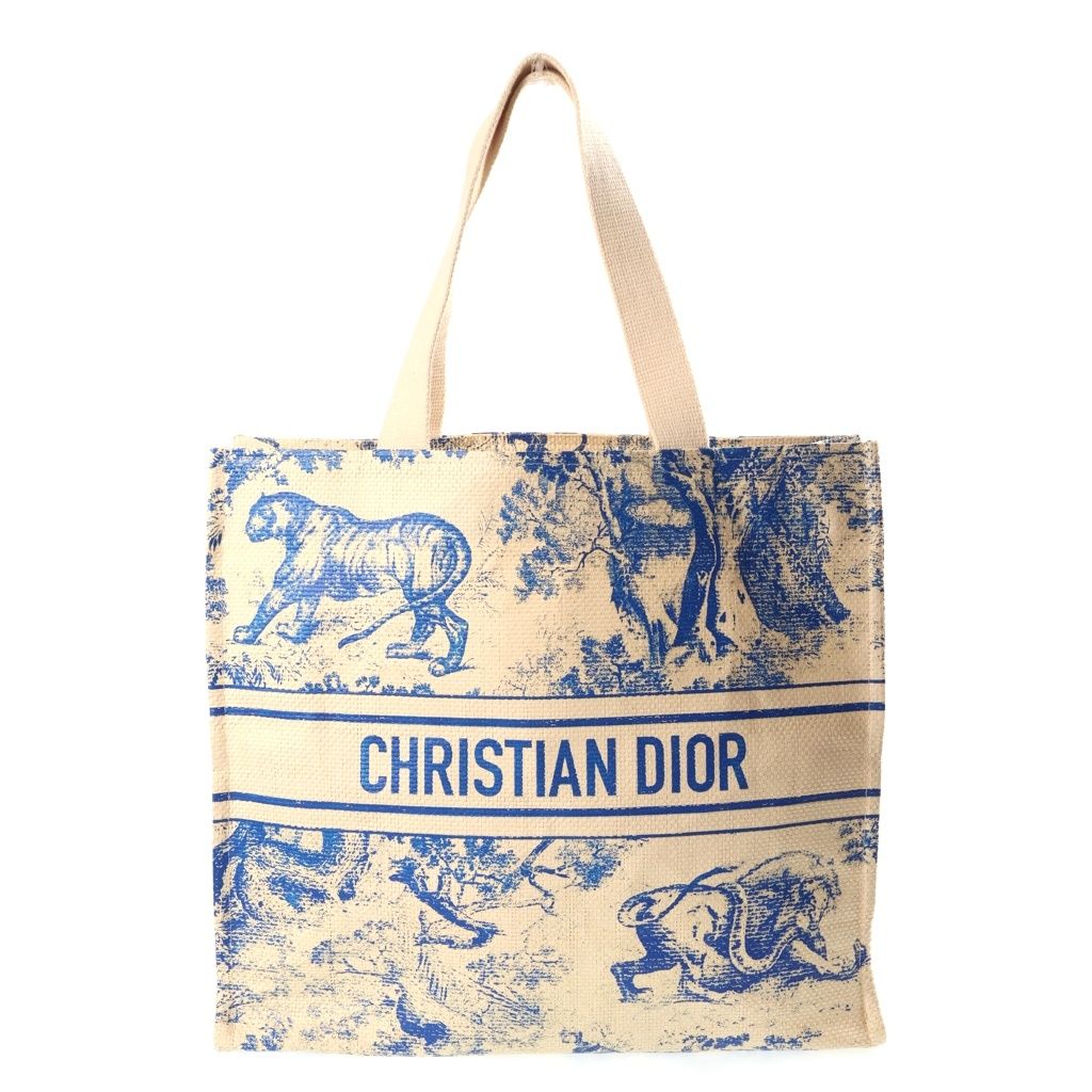 DIOR (ディオール) TOTE BAG トワルドゥジュイ ノベルティトートバッグ