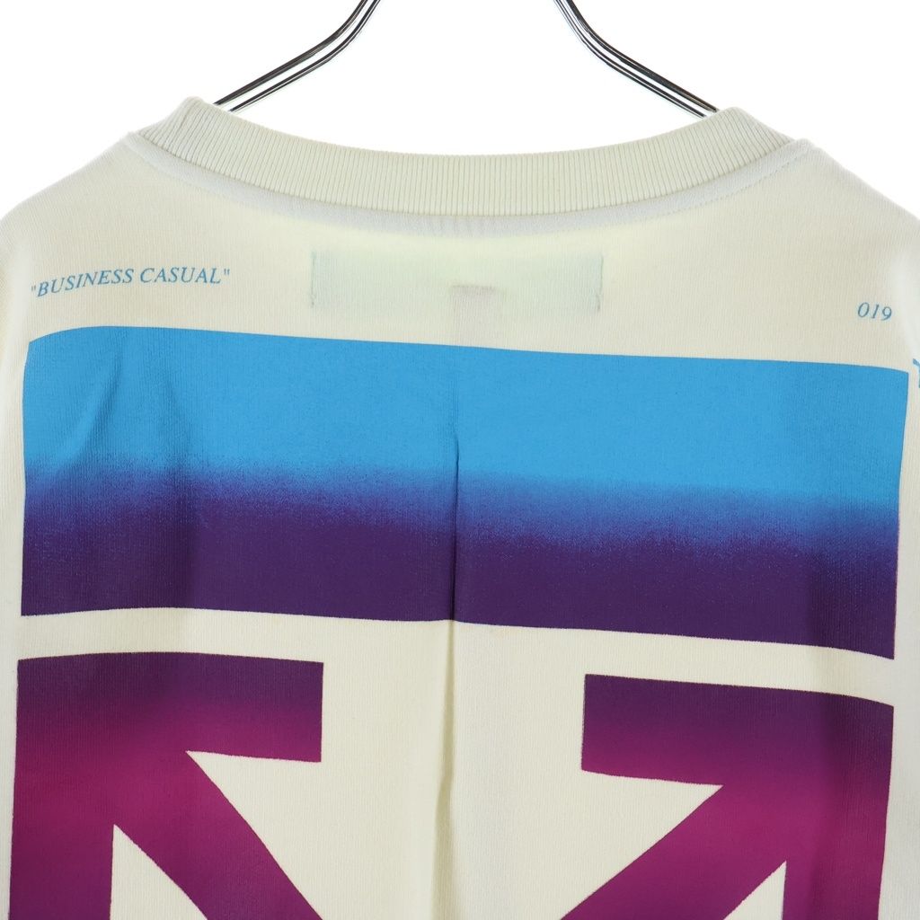 OFF-WHITE (オフホワイト) 19AW DIAG GRADIENT CREWNECK ダイアグ