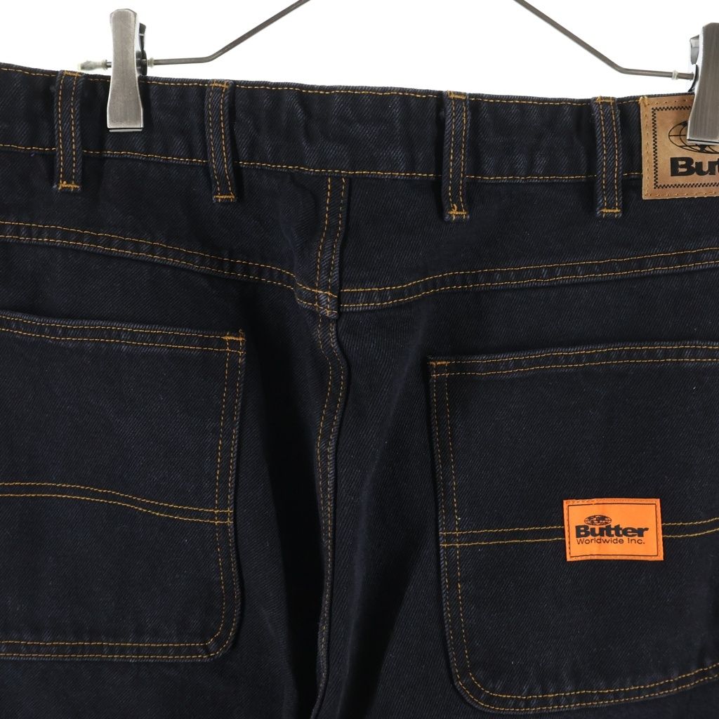 butter goods バギーデニム バターグッズ　美品　ブラック　30 Butter Goods (バターグッズ) Butter Goods バター グッズ バギー