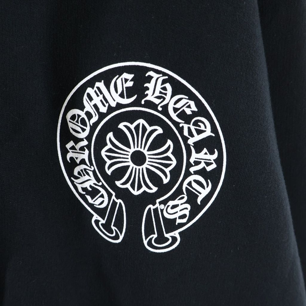 CHROME HEARTS (クロムハーツ) SWTSHRT HD ZIP 東京限定 バックホース