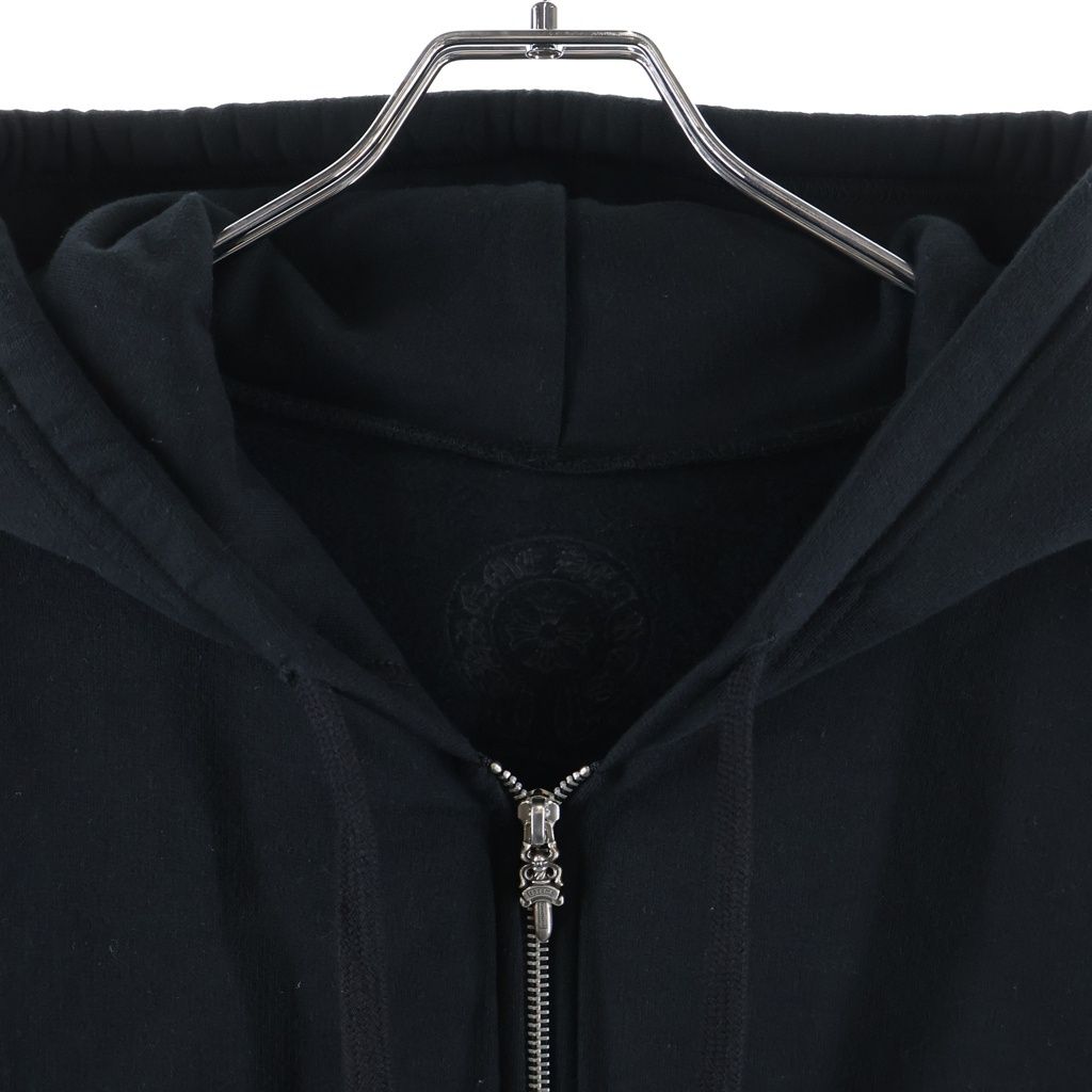 CHROME HEARTS (クロムハーツ) SWTSHRT HD ZIP 東京限定 バックホース
