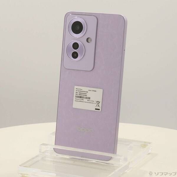 OPPO Reno11 A 128GB コーラルパープル 中古 - メルカリ