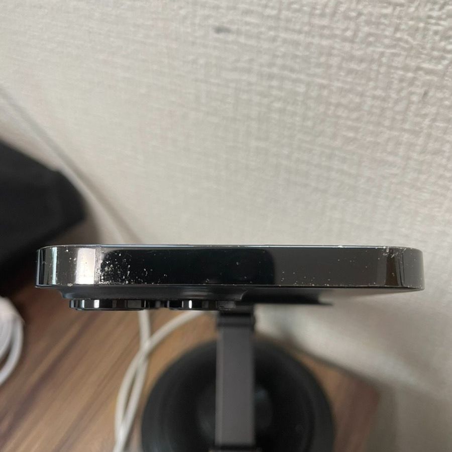 iPhone14ProMax ブラック 128GB バッテリー100% - メルカリ