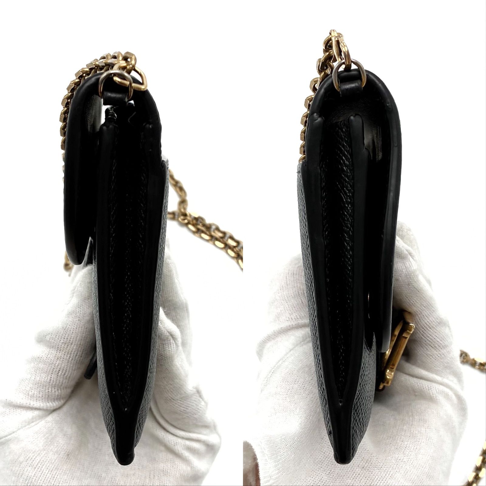美品 Christian Dior クリスチャン ディオール サドル チェーン