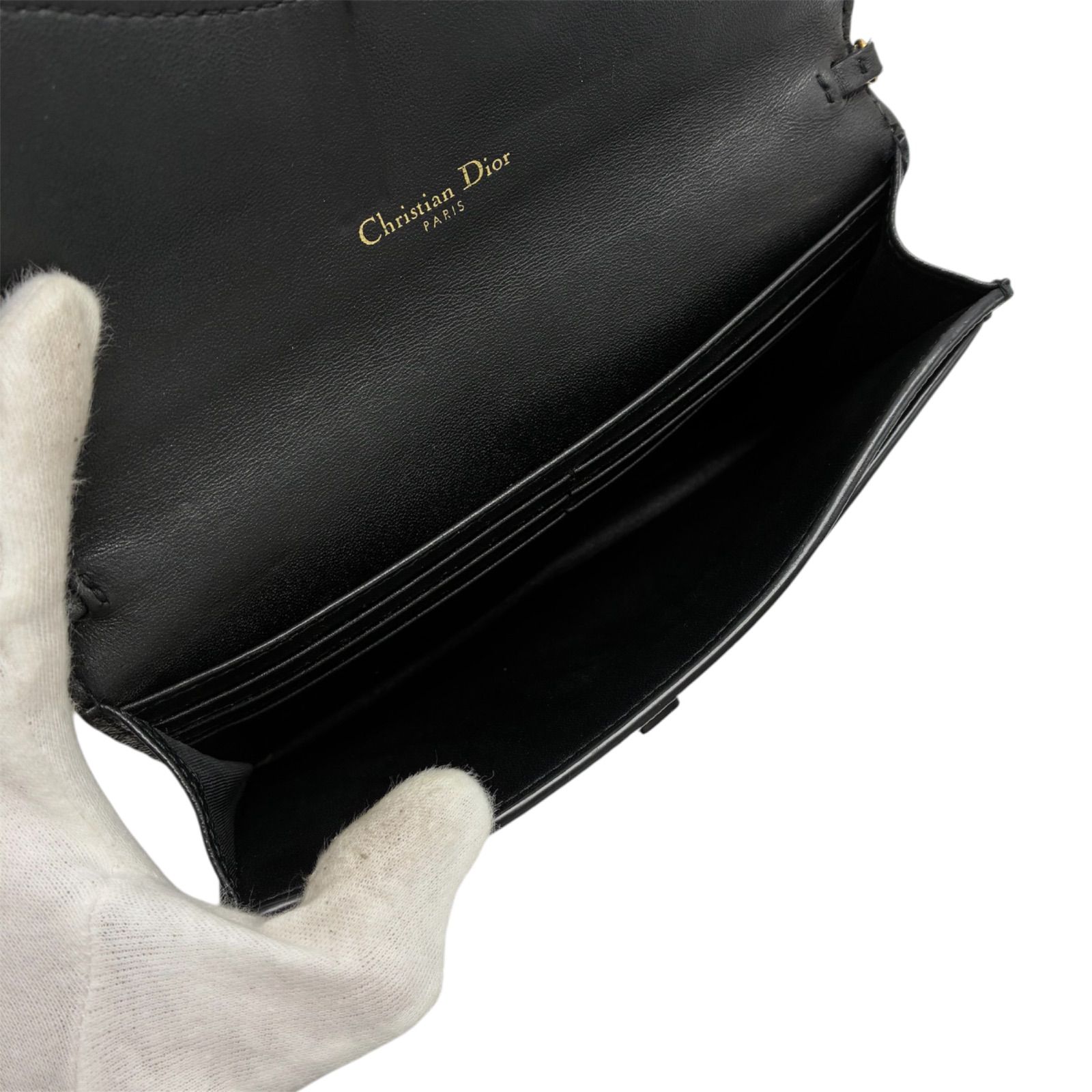 美品 Christian Dior クリスチャン ディオール サドル チェーン