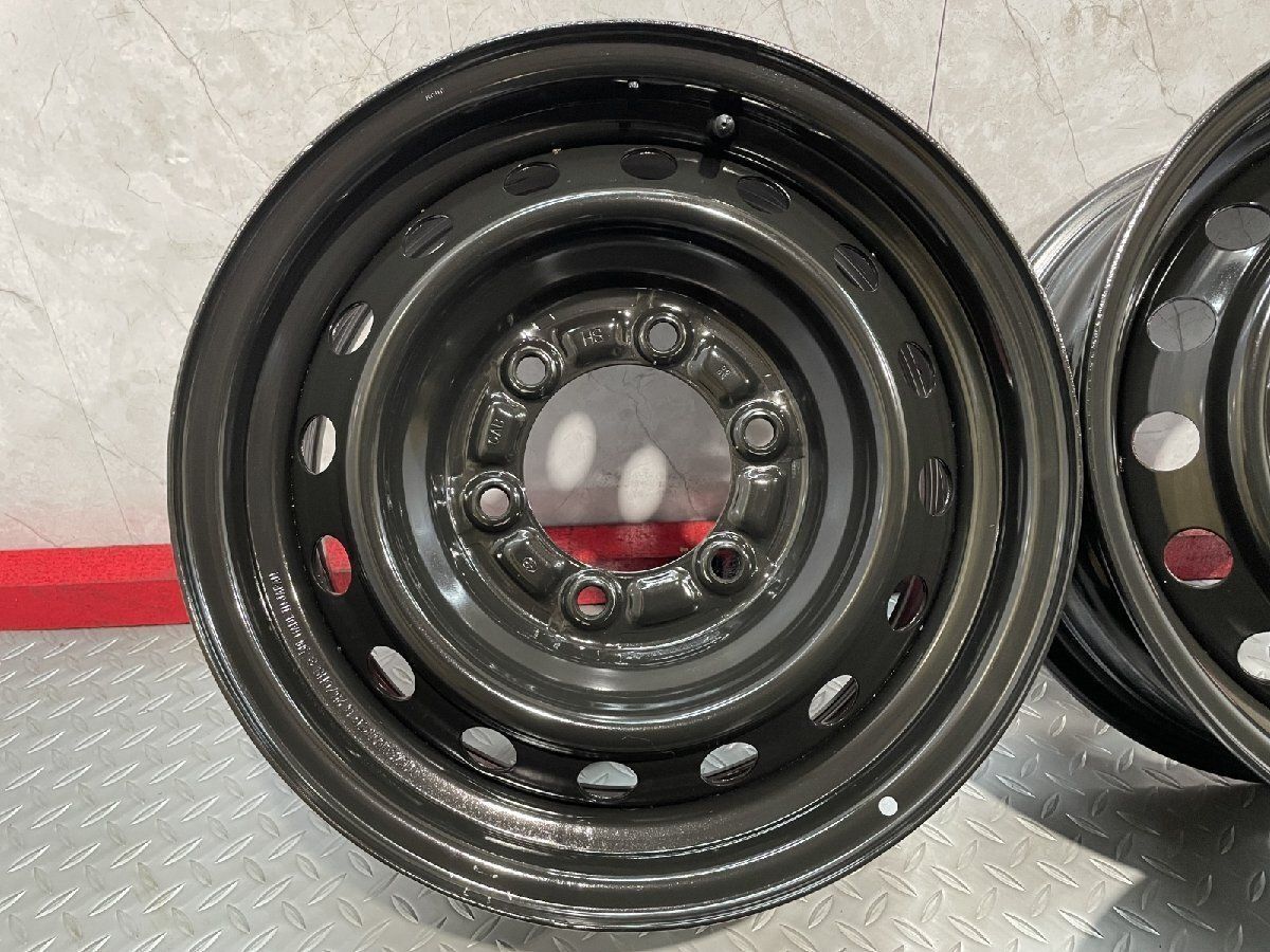 新車外し】TOYOTA トヨタ 200系ハイエース 純正ホイール/純正スチール