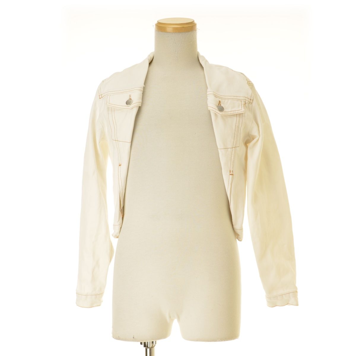 MARTINMARGIELA】01SS アーカイブ 白タグ ホワイトデニムジャケット