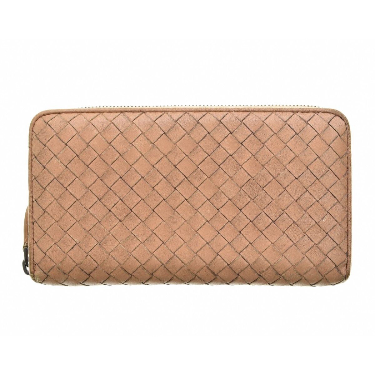 BOTTEGAVENETA】イントレチャート ラウンドジップ財布 - メルカリ