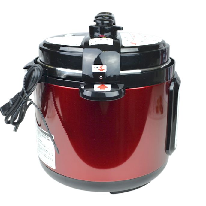 未使用 D&S 家庭用マイコン電気圧力鍋 STL-EC50R レッド 4.0L - メルカリ