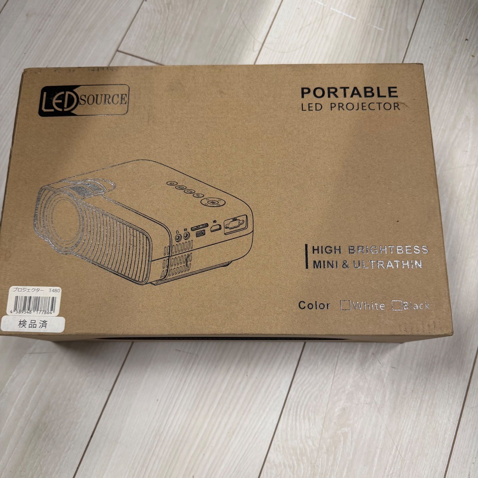 LED SOURCE ポータブルLEDプロジェクター LED SOURCE ポータブルLEDプロジェクター - メルカリ