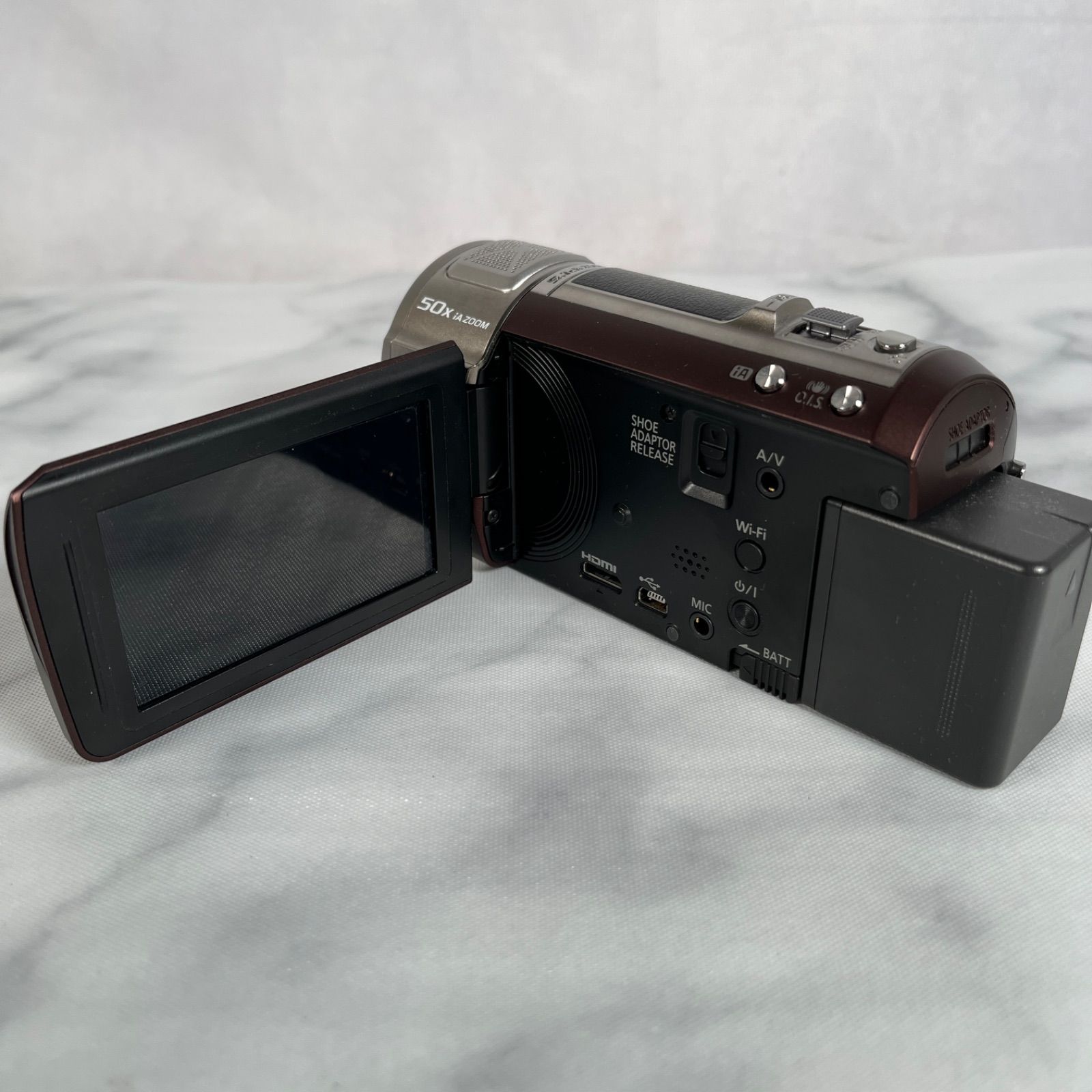 2608-439】通電確認済☆ Panasonic パナソニック HC-V620M ハンディ