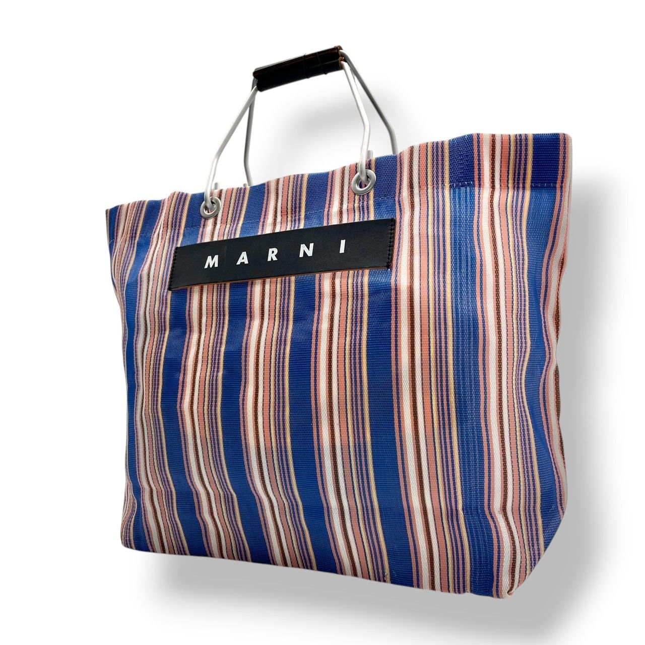 良品】MARNI マルニ トートバッグ ストライプバッグ マルニマーケット