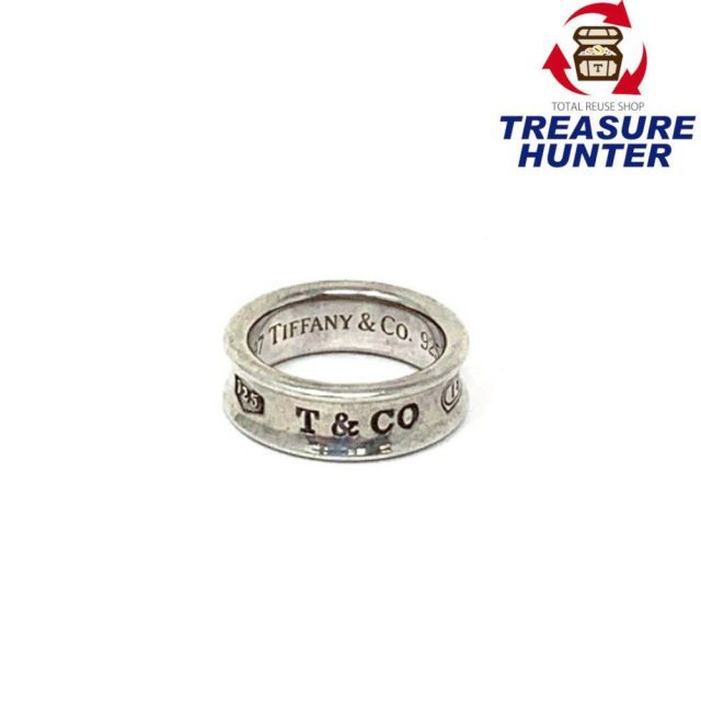TIFFANY&Co. シルバーリング ミディアム 1837 11号 シルバー925