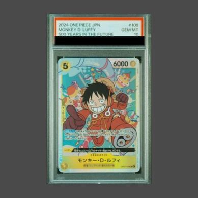 PSA10】モンキー・D・ルフィ SR OP07-109 1枚 - メルカリ