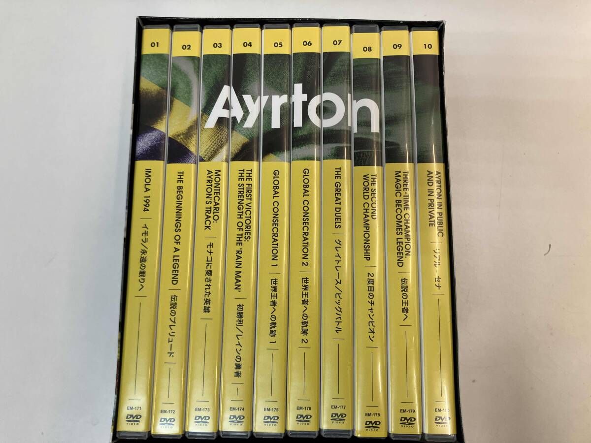 付属品欠品 特典DVD欠品 DVD アイルトン・セナ 追憶の英雄(オート