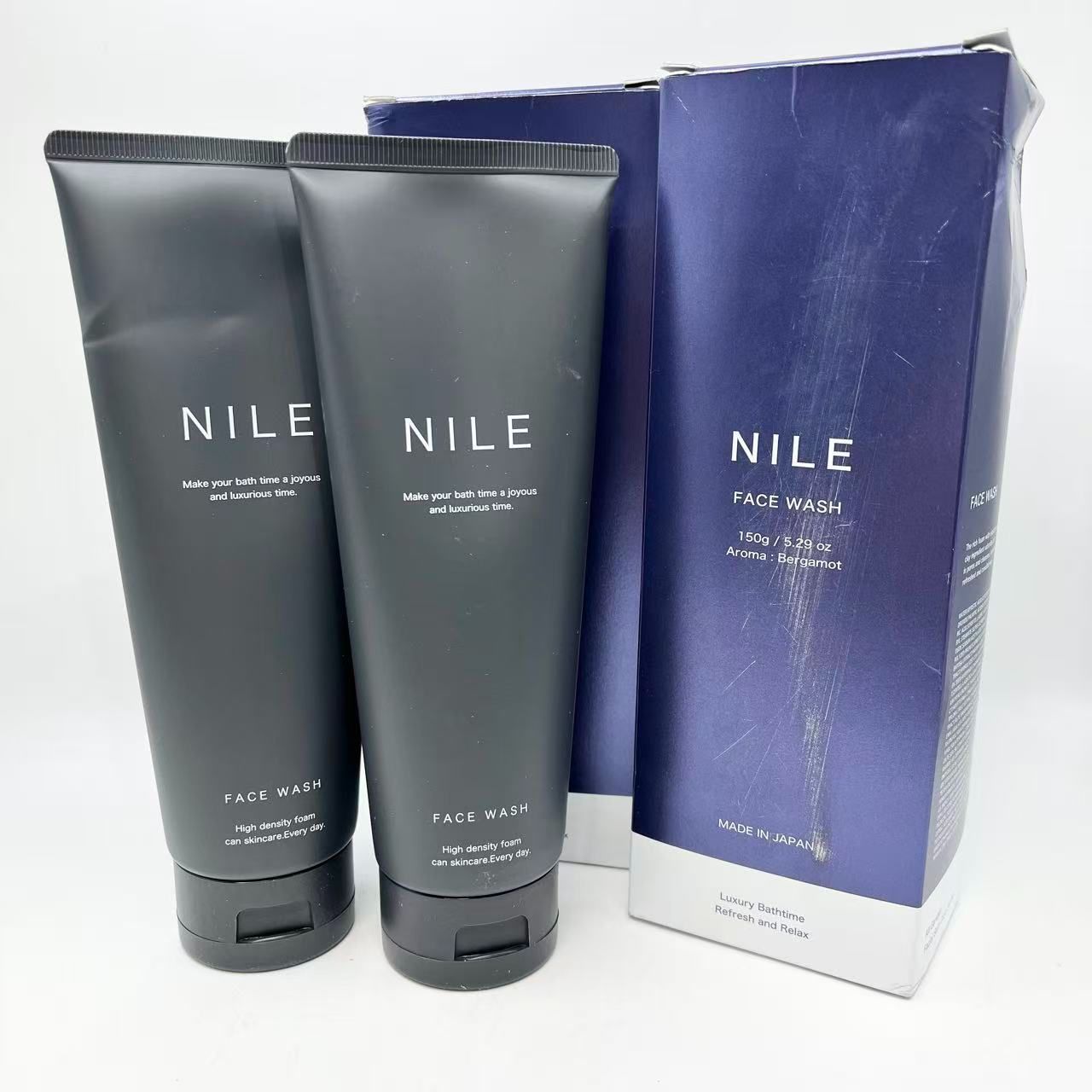 2点セット NILE 濃密泡洗顔 洗顔せっけん ベルガモットの香り