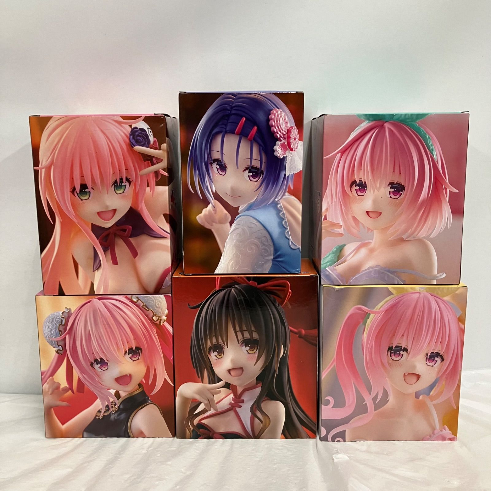 未開封 To LOVEる とらぶるダークネス Desktop Cute フィギュア 6個