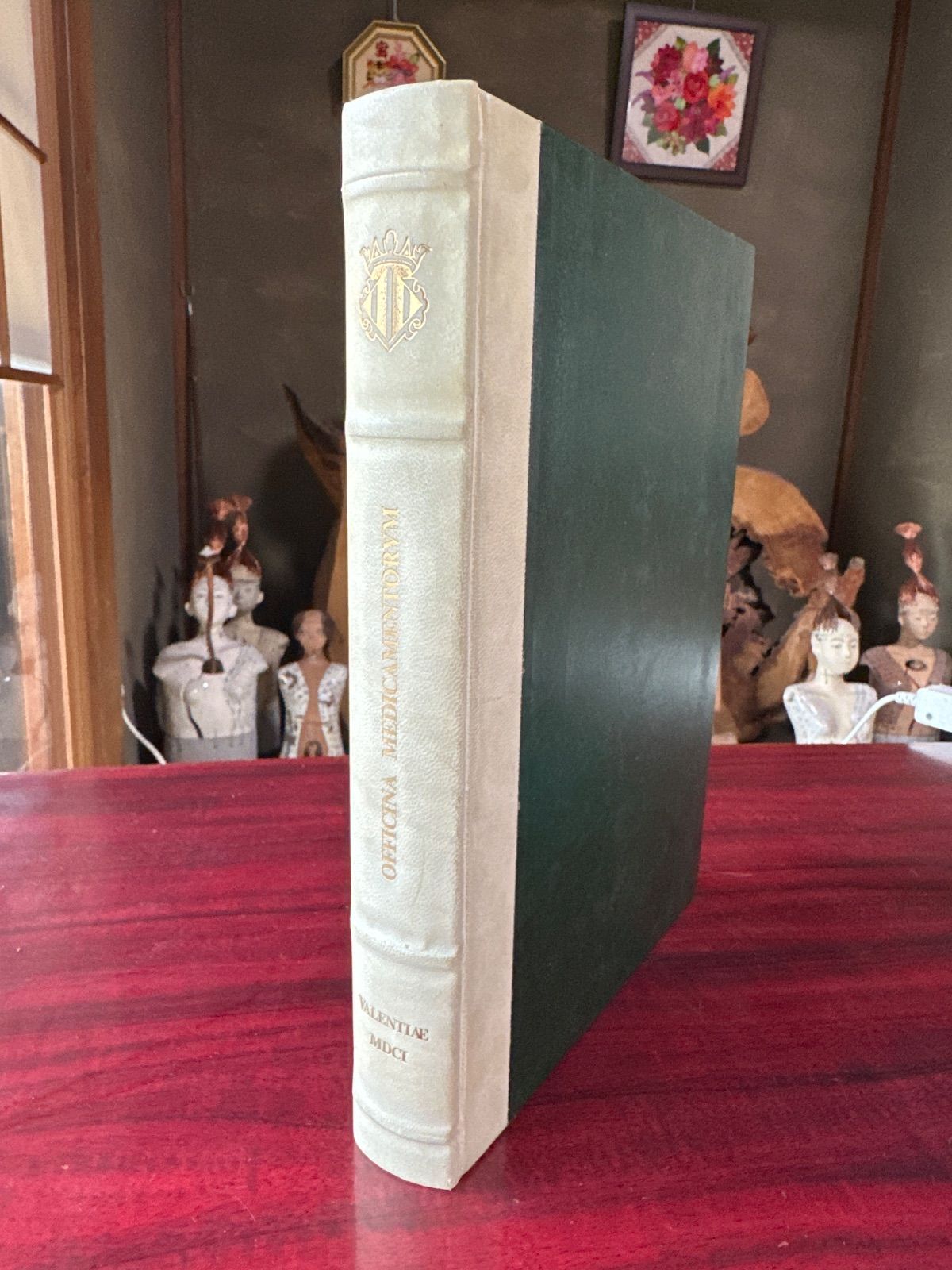 【希少・1000部限定】1601年 バレンシア初の公式薬局方 1973年復刻版 シリアルNo.225 スペイン製薬史 資料 稀少古書 ラテン語 処方箋