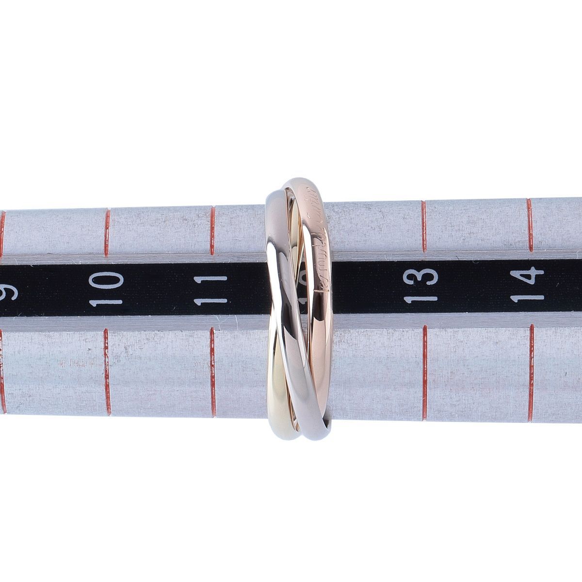 カルティエ トリニティ リング XS #52 750PG/WG/YG スリーカラー 新品