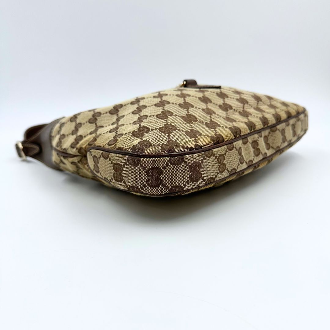 美品】Gucci GGキャンバス ニュージャッキー ワンショルダーバッグ