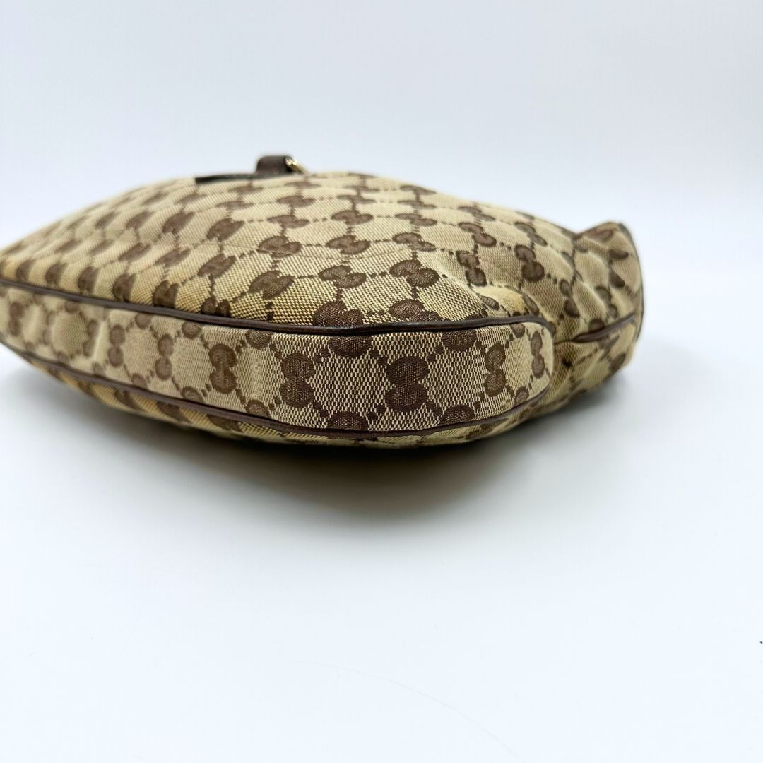 美品】Gucci GGキャンバス ニュージャッキー ワンショルダーバッグ