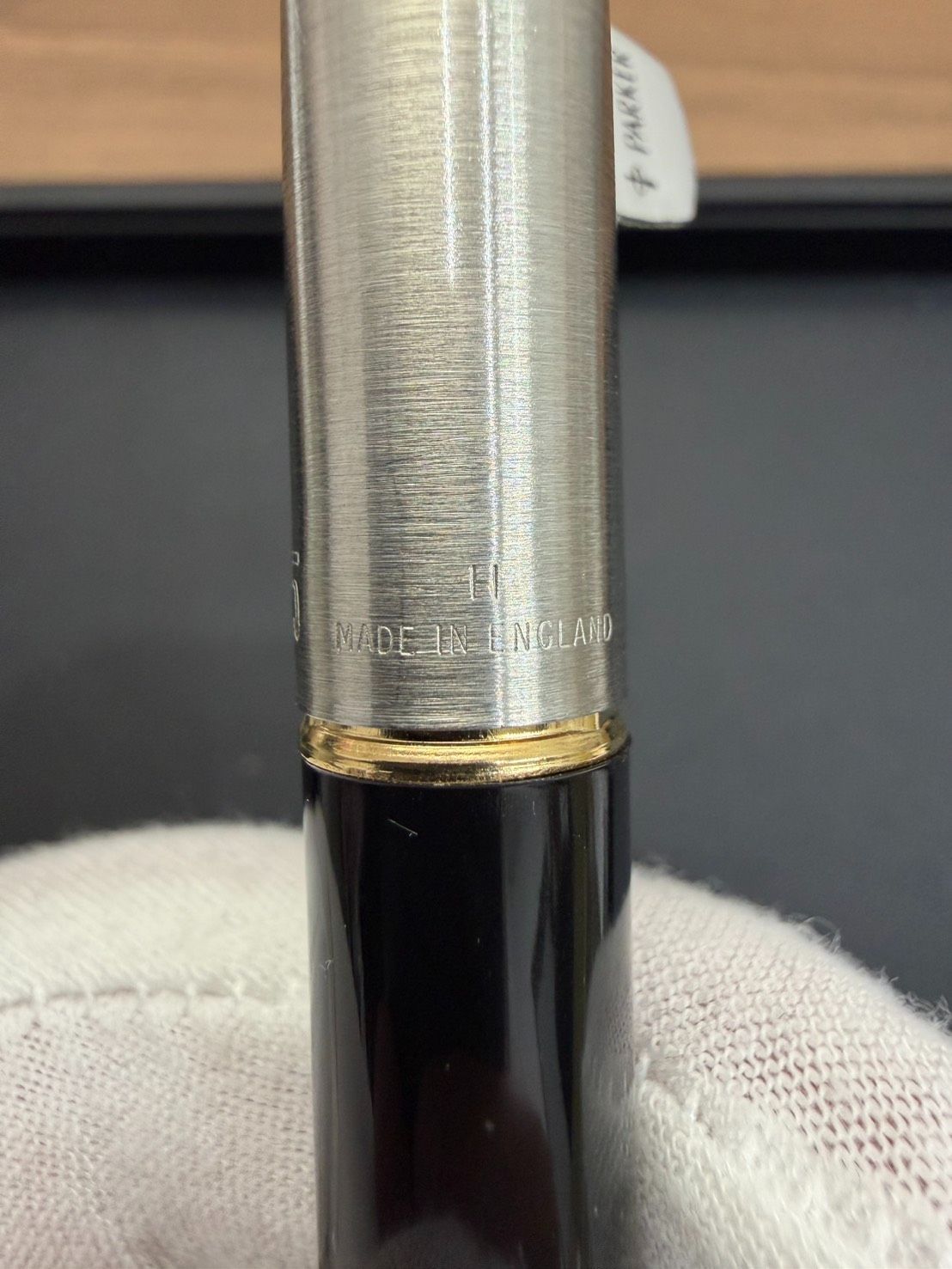 新品未使用】PARKER パーカー45 万年筆 XF極細 イギリス製 箱・保証書