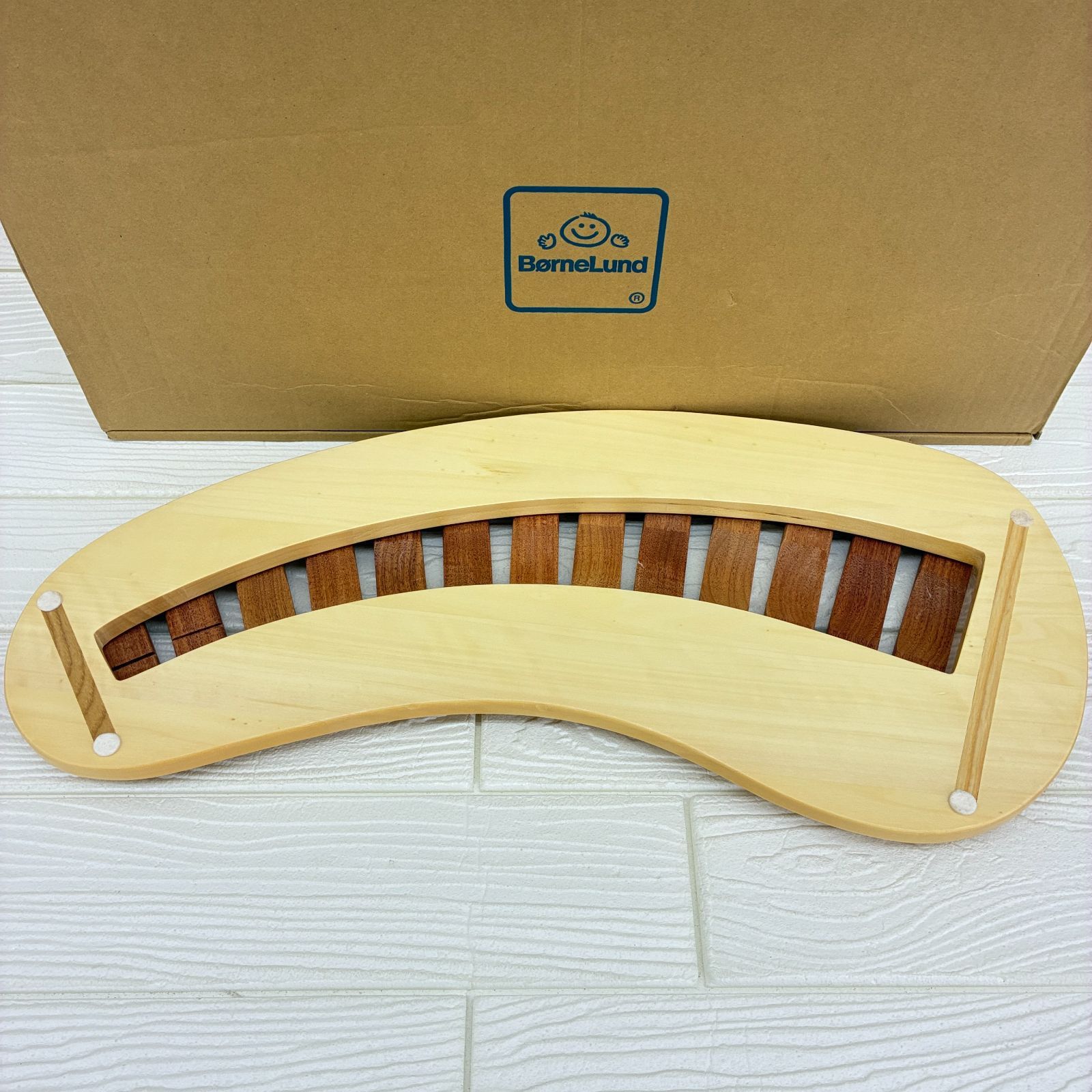S2095 【超美品】 ボーネルンド 木琴 パレットシロフォン 木のおもちゃ