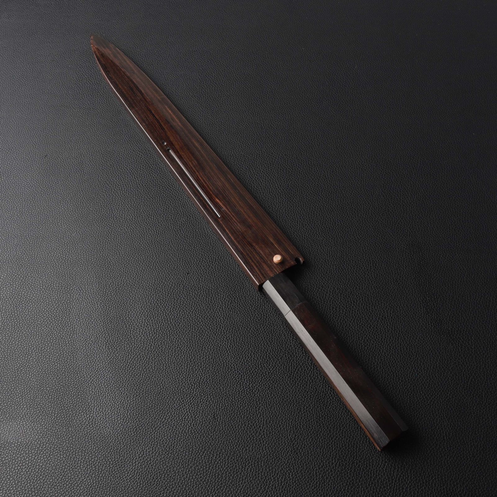 あずま様ご依頼品：柳刃包丁 尺一（刃渡り330mm）通常鏡面仕上げ 刃