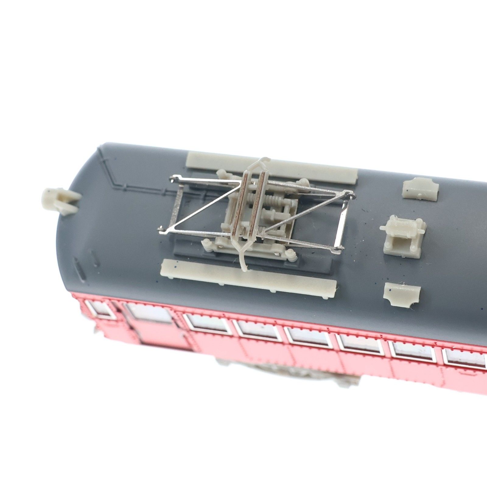 NT58 名鉄 モ750形 スカーレット色(M車)(動力付き) Nゲージ 鉄道模型