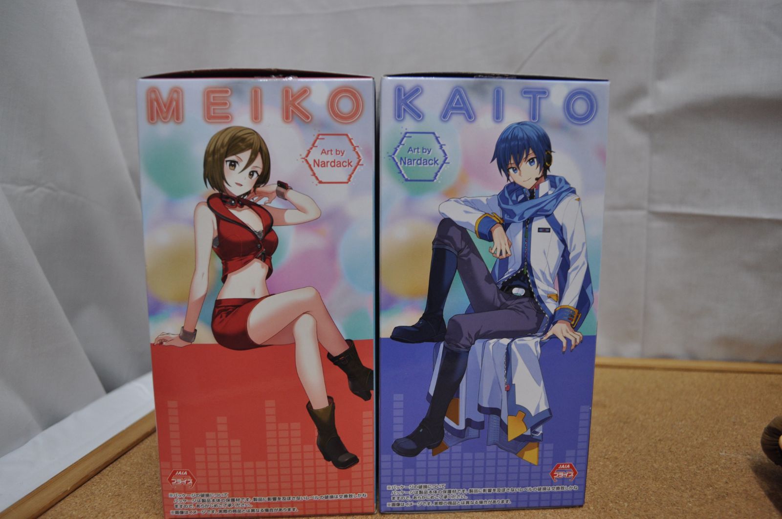 開梱品 初音ミク ぬーどるストッパーフィギュア 2点 セット KAITO