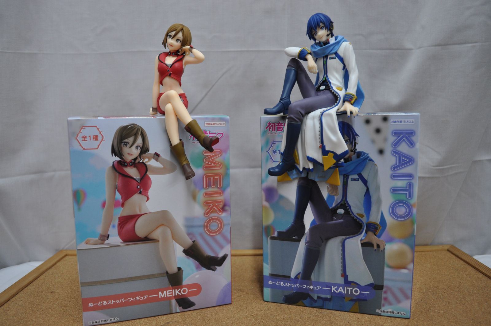 開梱品 初音ミク ぬーどるストッパーフィギュア 2点 セット KAITO