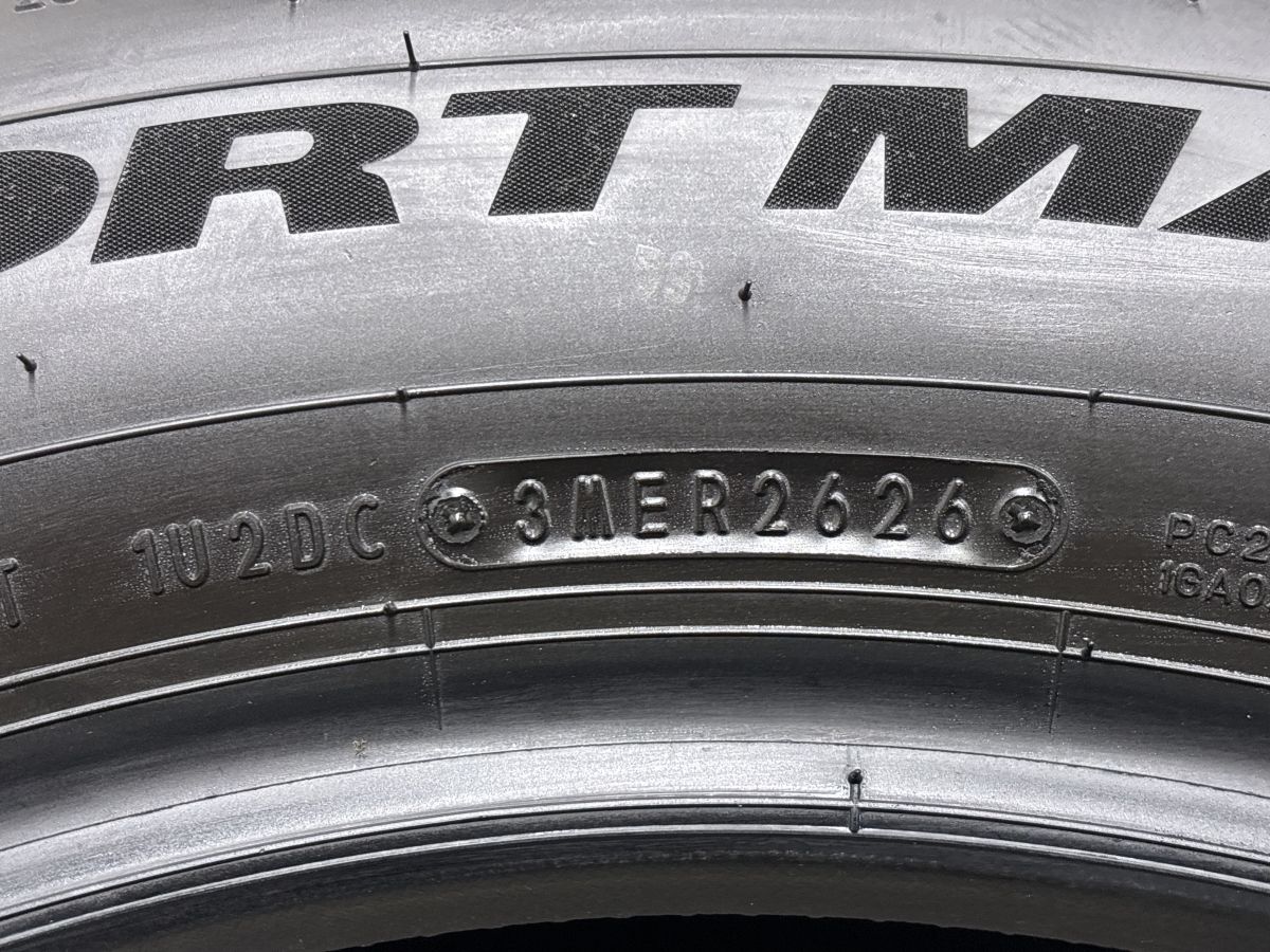 2026年製 走行僅か】ダンロップ eスポーツマックス 235/60R18 4本