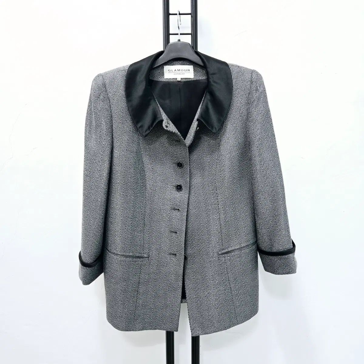 正規品 グラマー Givenchy ジバンシィ ツイード ジャケット ブラック 12,320円