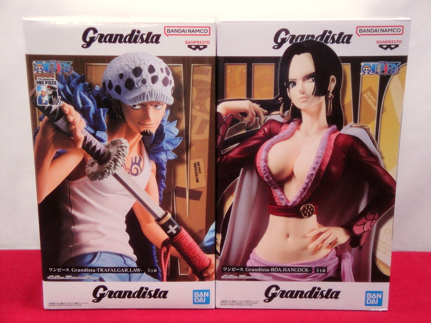 カメ】【未開封品】ワンピース Grandista ルフィ ギア5 ゾロ エース
