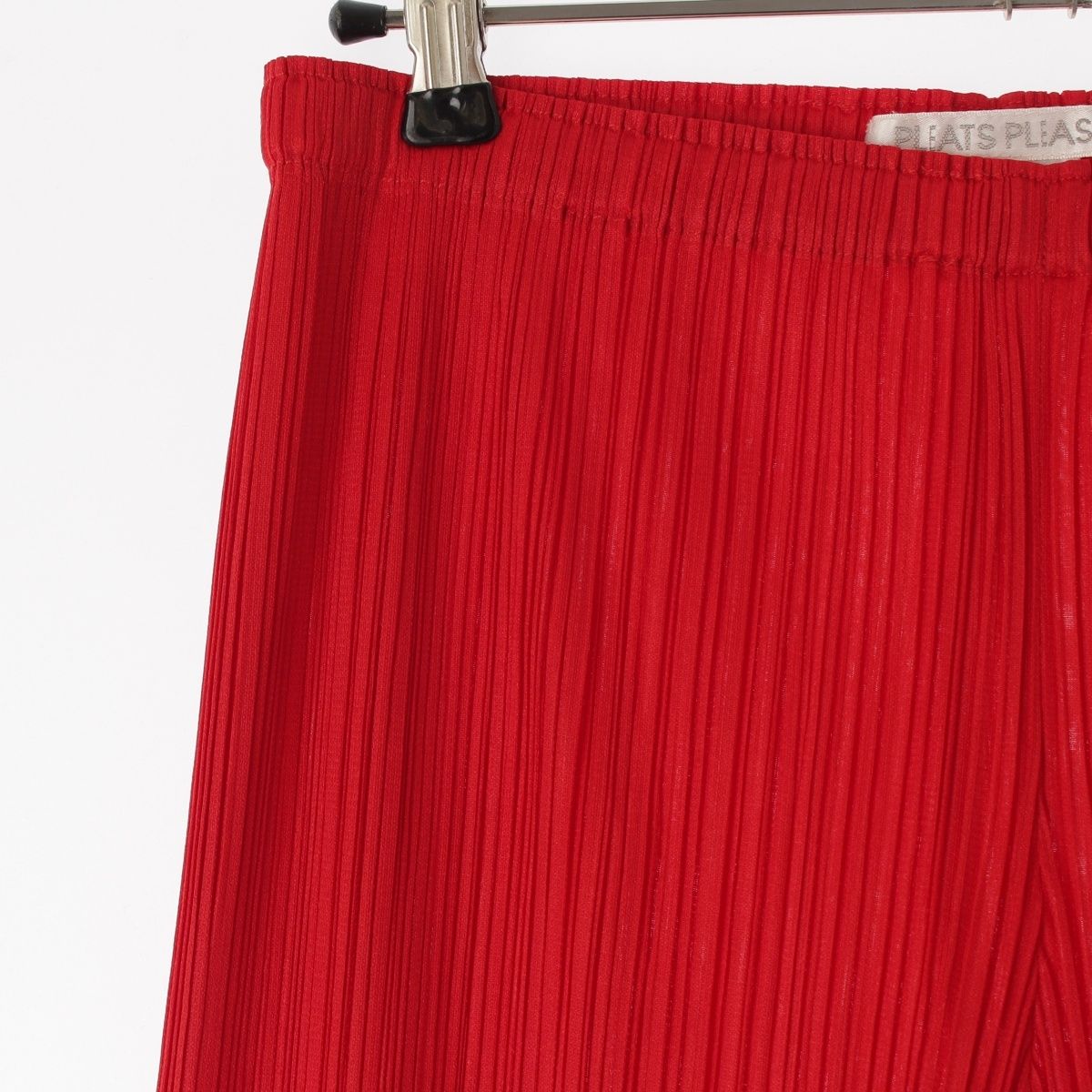 イッセイミヤケ プリーツプリーズ PLEATS PLEASE ポリエステル パンツ