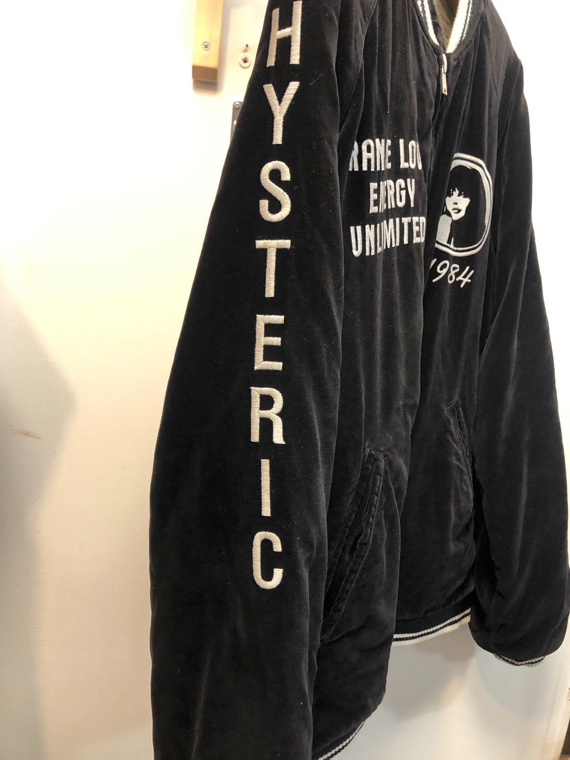 HYSTERIC GLAMOUR リバーシブル スカジャン ベロア キルティング ◇HYSTERIC GLAMOUR ヒステリックグラマー リバーシブル スカジャン