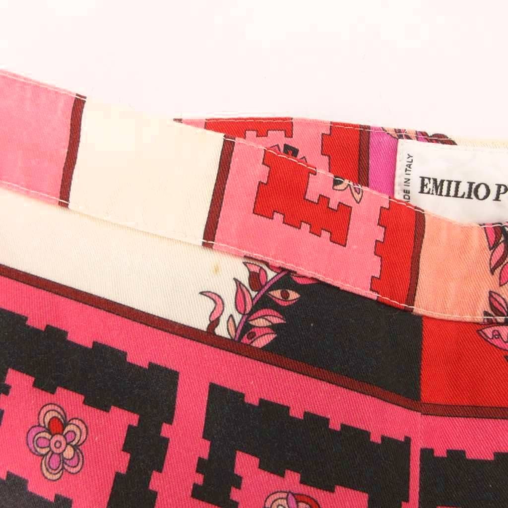 エミリオプッチ EMILIO PUCCI イタリア製 パンツ 総柄 プリント