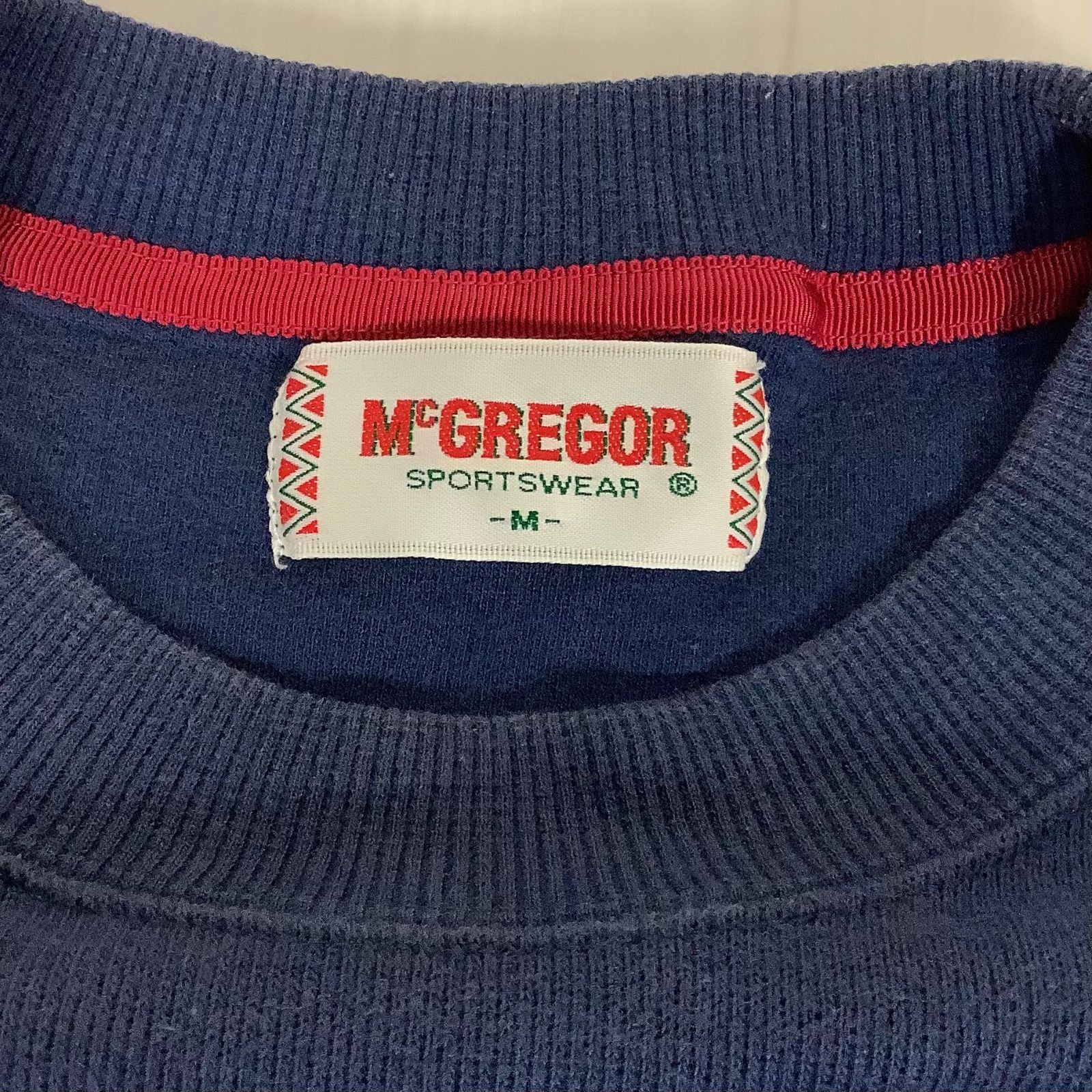 入手困難】McGREGOR 90s マックレガー 刺繍ロゴ スウェット トレーナー