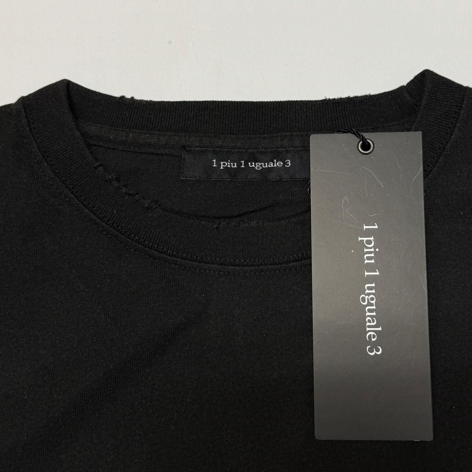 参考上代36300円 未使用 1piu1uguale3 113 S/S VINTAGE CREW