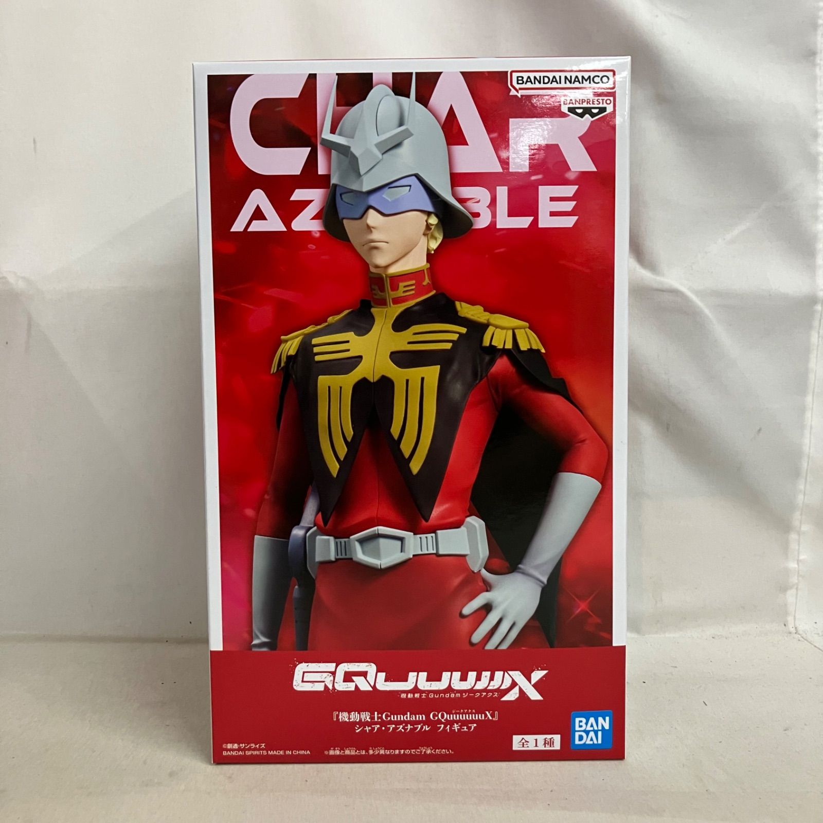 未開封 機動戦士ガンダム ジークアクス シャア・アズナブル フィギュア