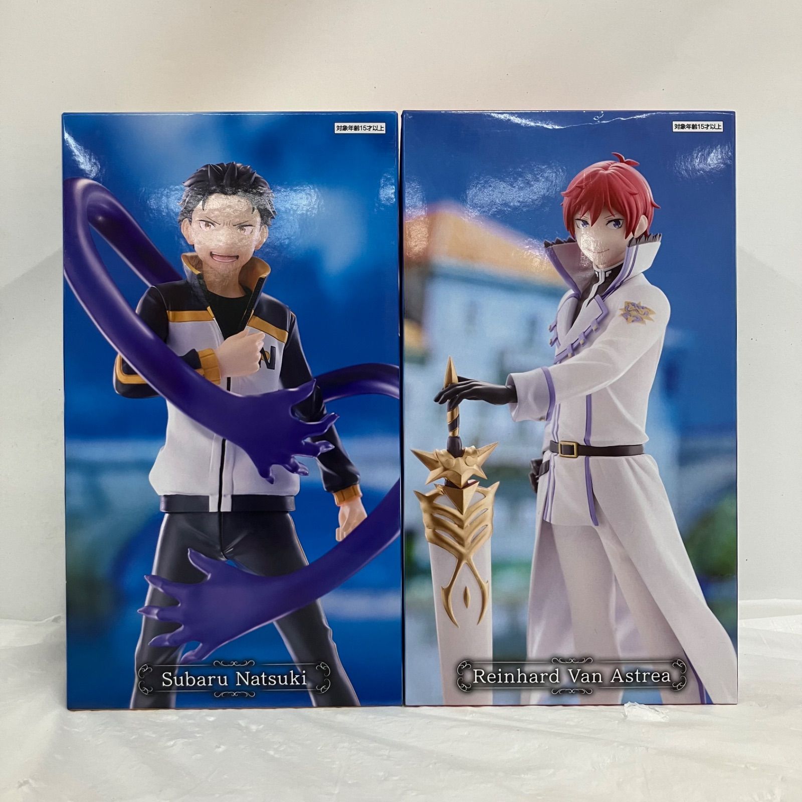 ［未開封品　8体] 大量　リゼロ　ラインハルト　GiGOフィギュア　まとめ 未開封 Reゼロから始める異世界生活 GIGO限定 フィギュア 王選候補者と