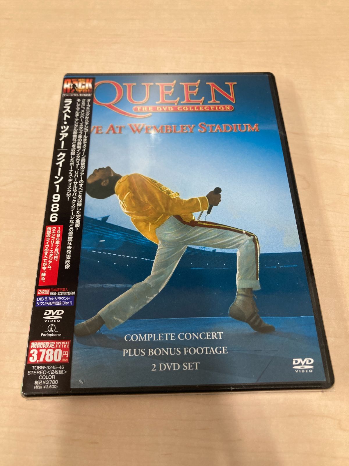 新品未開封】QUEEN ラスト・ツアー クイーン1986 DVD 2枚組 国内盤 帯