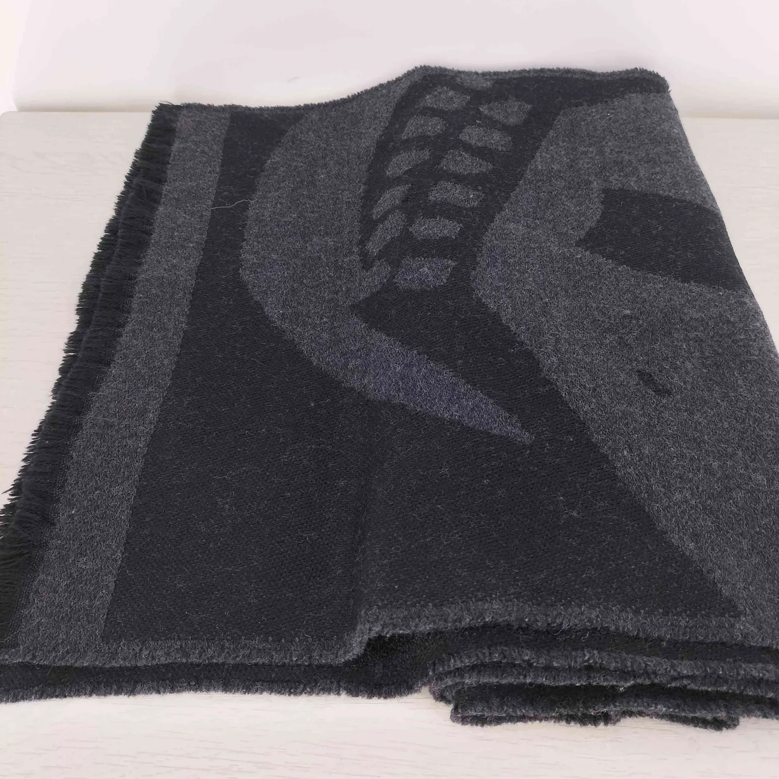 アレキサンダーマックイーン Alexander McQueen フリンジ ウール