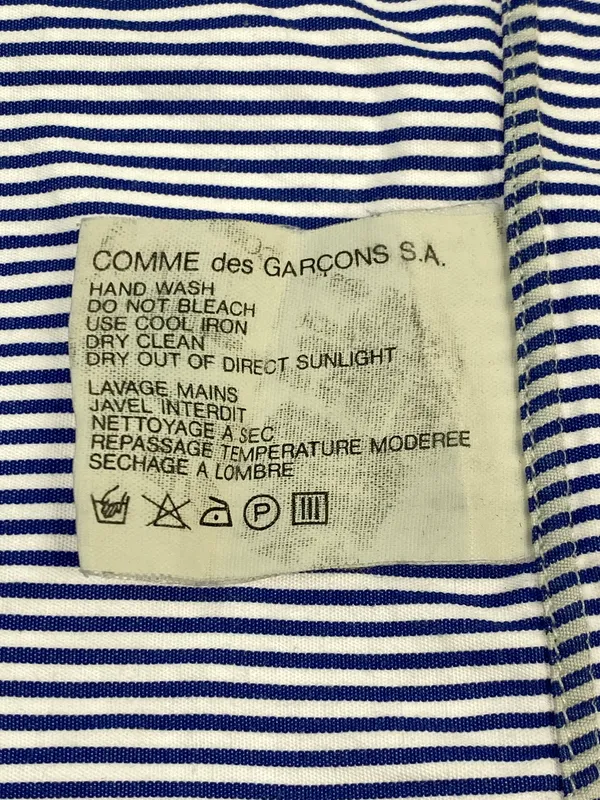 現状渡し品】 COMME DES GARCONS SHIRT コムデギャルソンシャツ SNAP